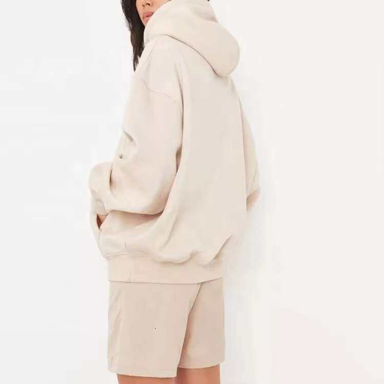 High Quality Oversized Drop Shoulder Style Fleece Plus Size Women's Hoodies & Sweatshirts