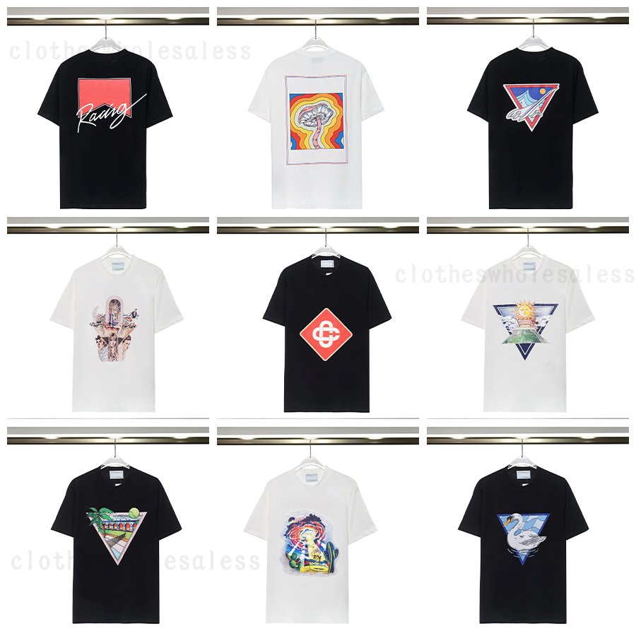 men t shirt Tennis ball cotton desigenr t shirt caablacn shirts Loose casual crewneck in summer mens tshits fashion designer shirt cablanc t-shirt us size S-XXXL