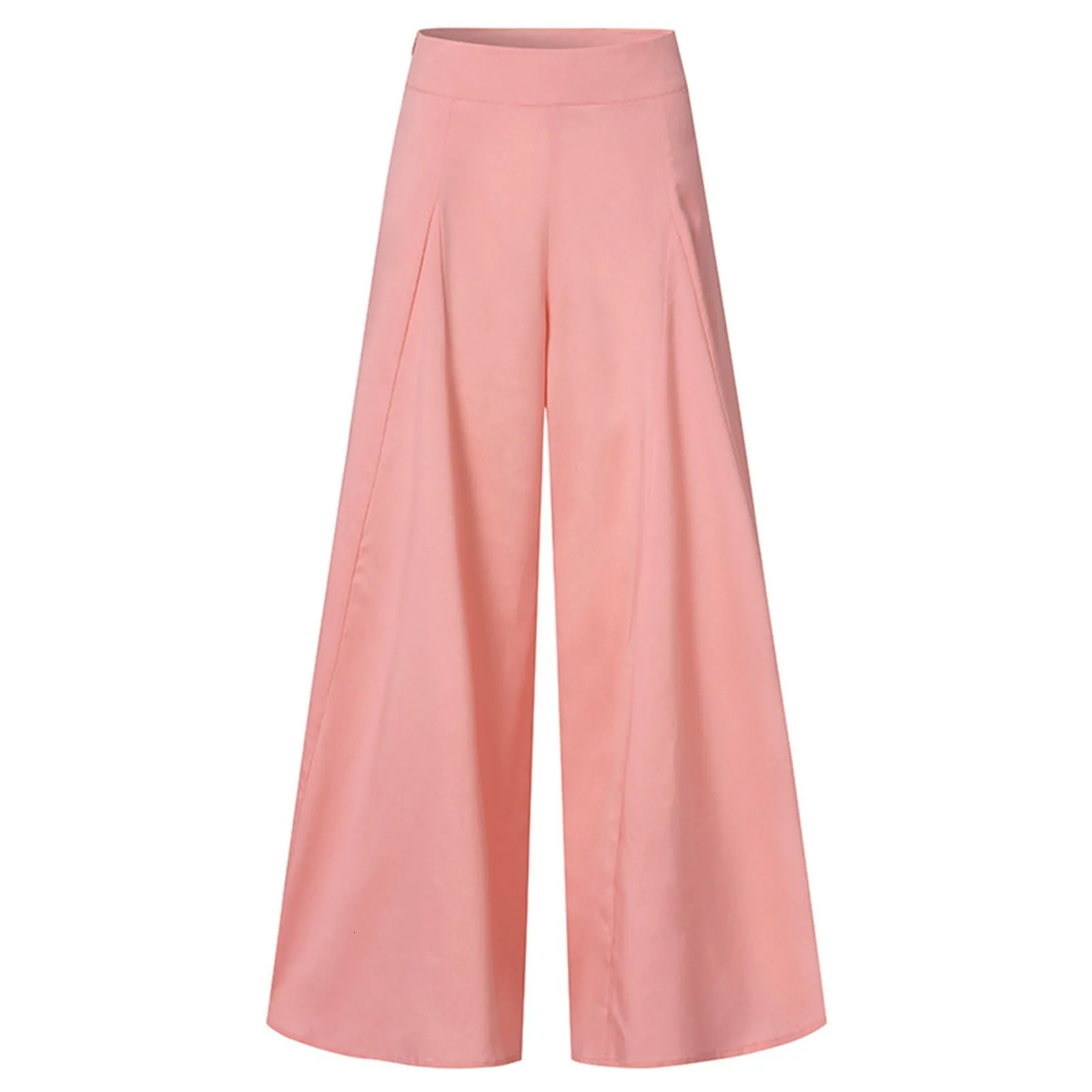 Womens Wide Leg Suit Pants High Waist Dress Pants Casual Comfy Pockets Trousers Floor Mopping Trousers Sweatpants For Women 250304