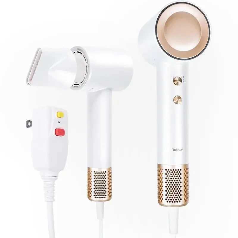 Hair Dryers Tideway high-speed hair dryer PRO M01 brushless motor and ion technology 4 temperature setting thermal control z250305