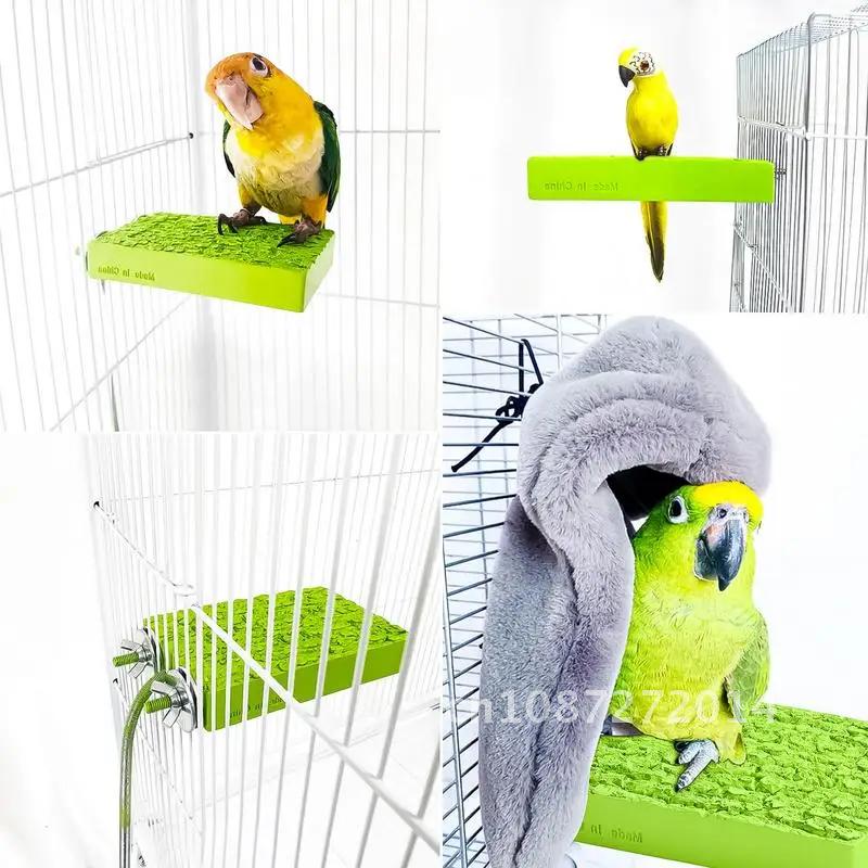 Bird Heater For Cage Thermo Perch Automatic Heater Bird Warmer Bird Warmer Platform Heater Parrot Up Platform Snuggle Bird Stand