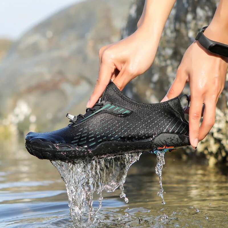Men's Summer Aqua Multi functional Quick-Dry Non-Slip Hot Selg Water Outdoor Beach Breathable Swimming Shoes