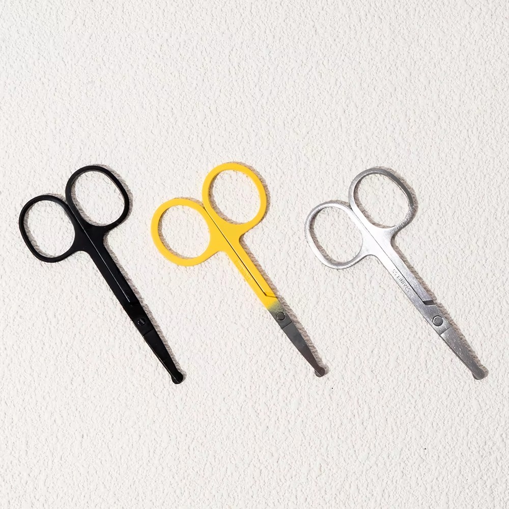 Stainless Steel Pet Facial Cleaning Comb Set Fine Tooth Pet Grooming Dog Hair Repair Scissors Removes Tear Stains Eye-poop