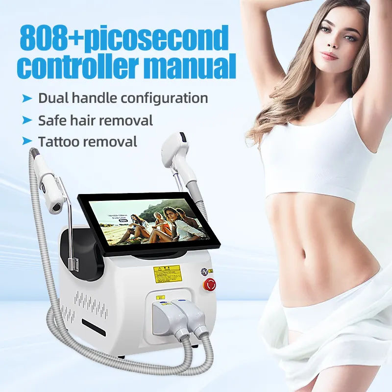 808nm Diode Laser Hair Removal Machine with Painless Operation 3 Wavelength Ipl Laser