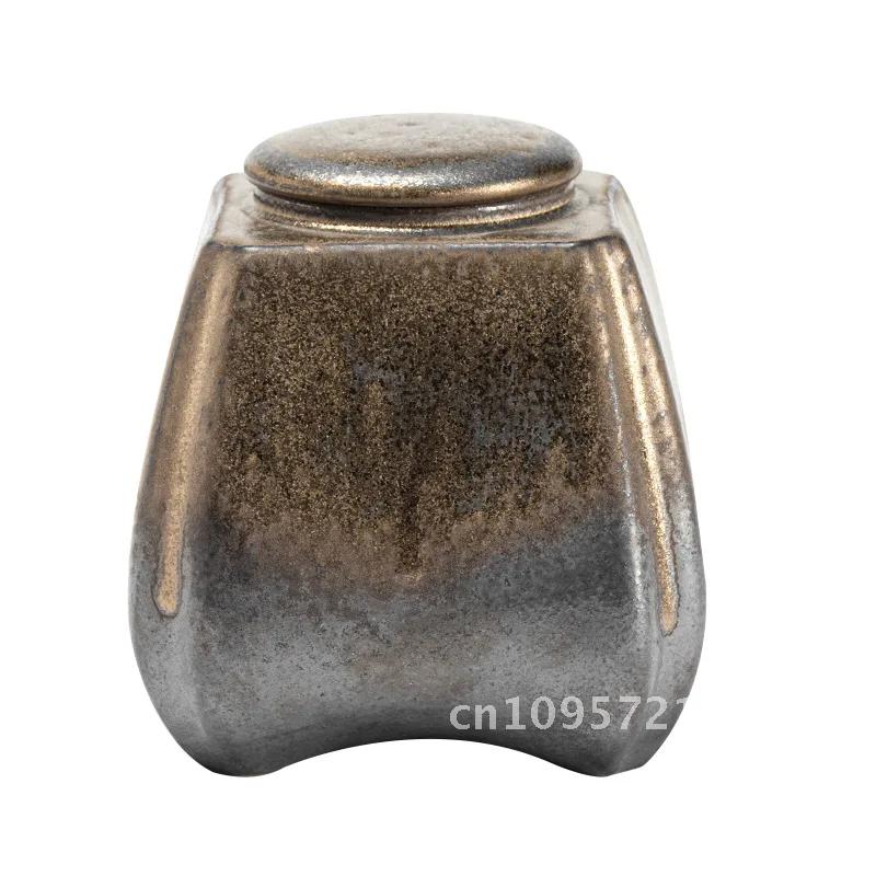 Ceramic Pet Urns Cremation Ashes Dog Funeral Tubing Cat Urn Funeral Animals Stone Memorial Ashes Urnen Pets Tomb for Small