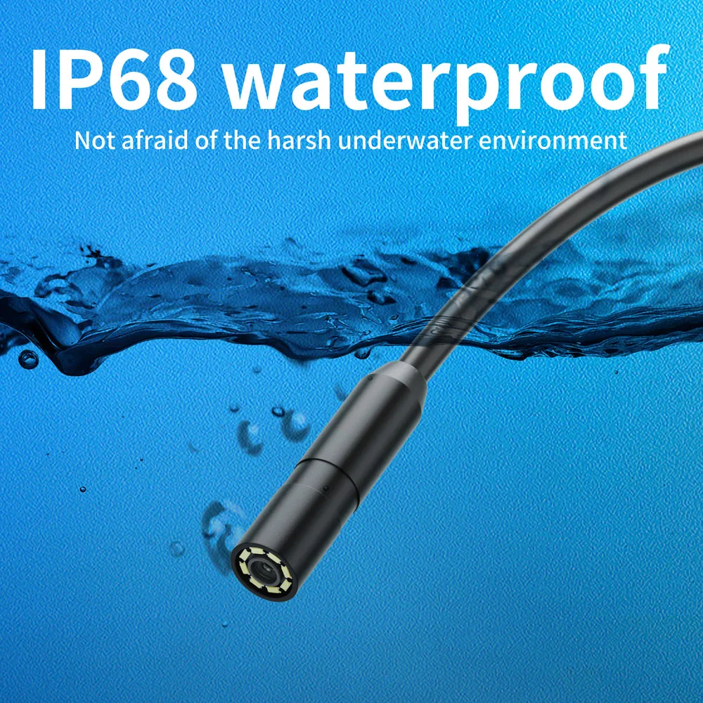 8mm Endoscope Camera Waterproof Inspection Camera USB car Endoscope Borescope IOS Endoscope For Iphone