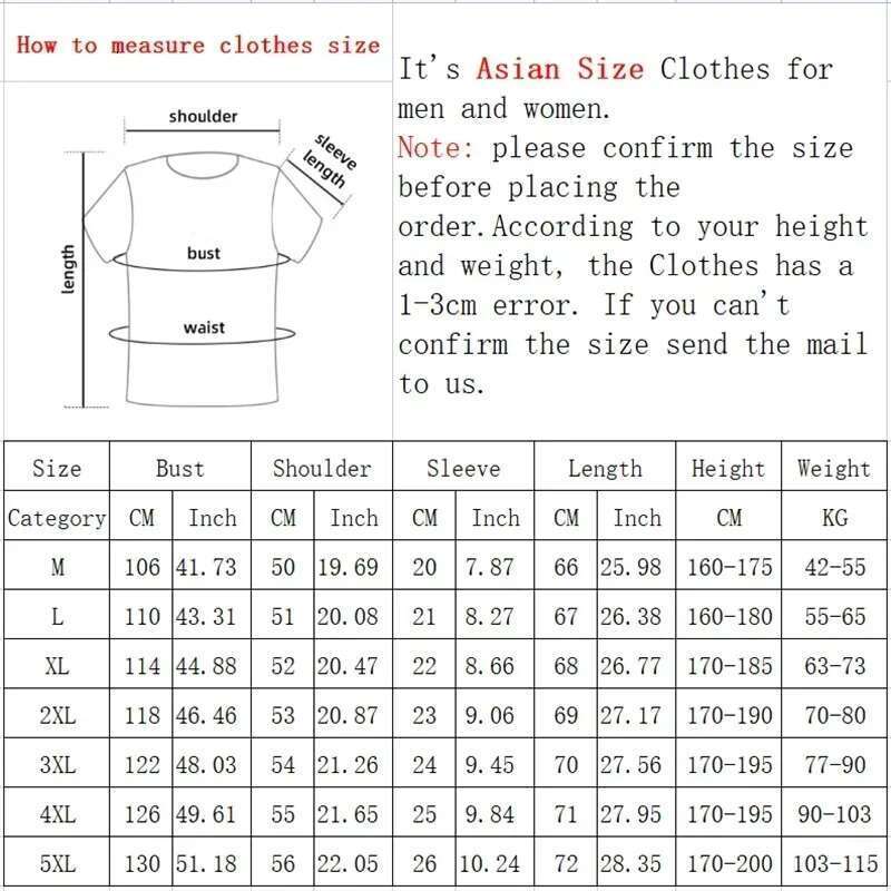 Men's cotton T-shirt white men's oversized T-shirt solid summer casual wear men's fashion T-shirt 5XL men's clothing