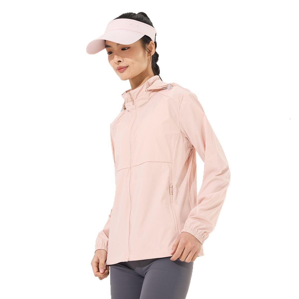 Ice silk thin men and women, summer new breathable UPF50+outdoor sports sunscreen clothes, skin clothes for couples tracksuit