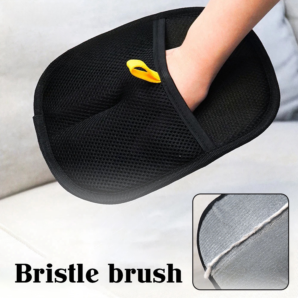 Double Sided Grooming Gloves for Pets Quick Pet Hair Remover Mitt Static Removal Gloves for Clothes Sofa Couch
