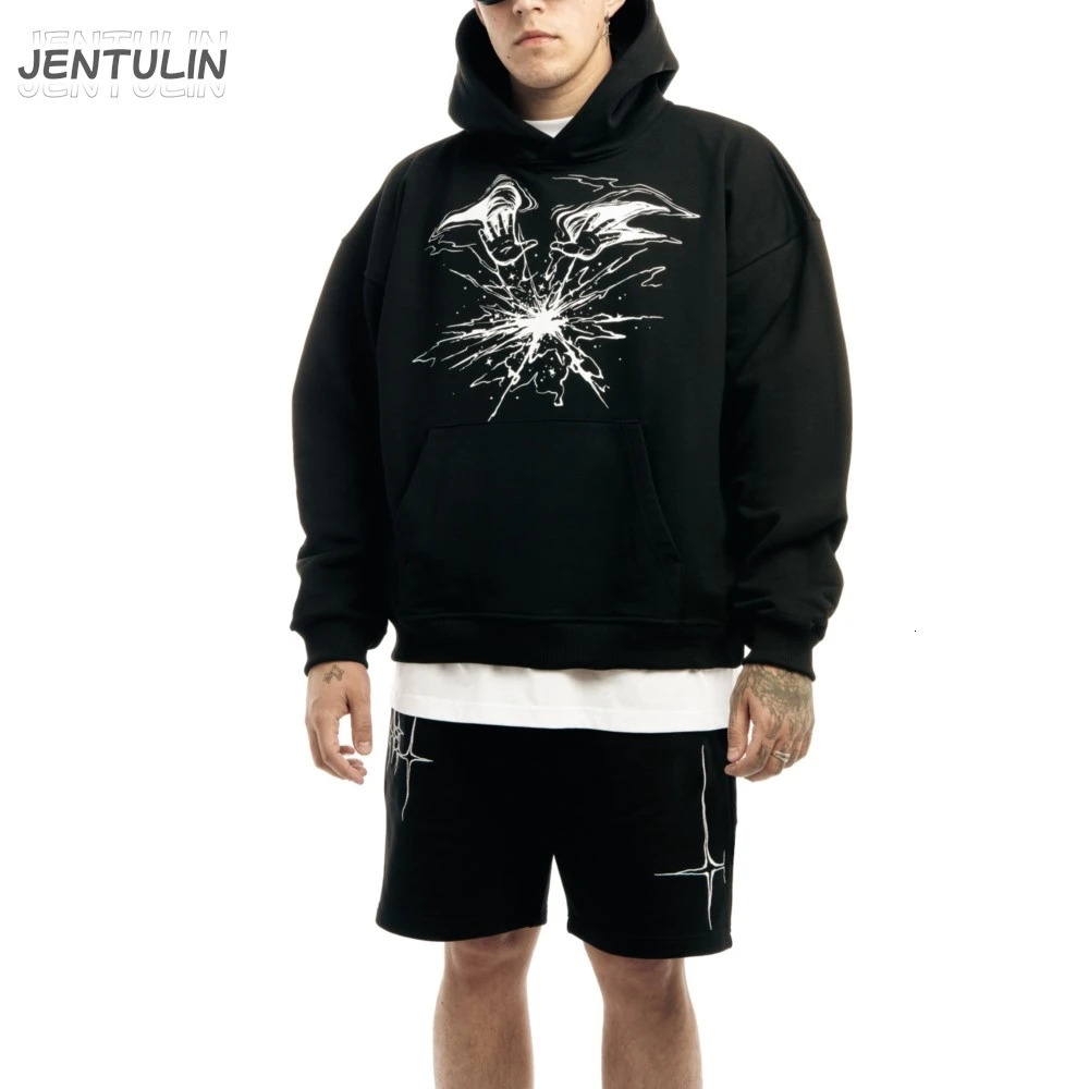 Harajuku Street Mens Shorts Lyrics Graphics Printed Oversized Jorts Baggy Y2k Unisex Korean Fashion Gothic 250304