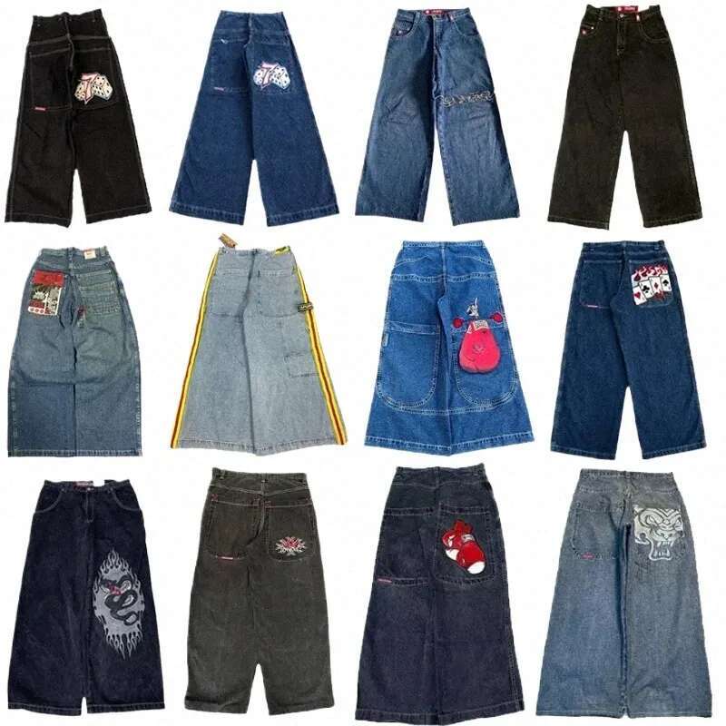 jnco jncos y2k pants baggy jinco for men cargo clothing ropa jeans japanese 2000s style 9#