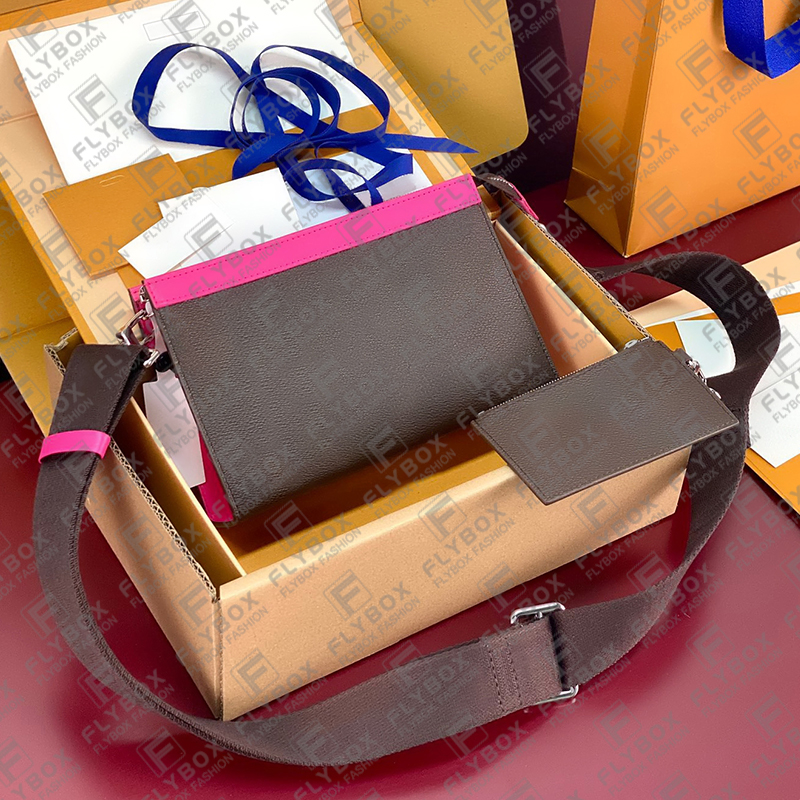 M12813 M12814 Gaston Wearable Wallet Messenger Bag Crossbody Shoulder Bags Tote Handbag Men Fashion Casual Luxury Designer TOP Quality Purse Pouch Fast Delivery