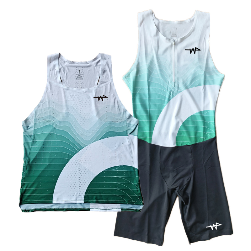 2024 Big Q Man Marathon Running Vest Elite Runner Singlet Custom logo Athletes Track and Field Tank Top
