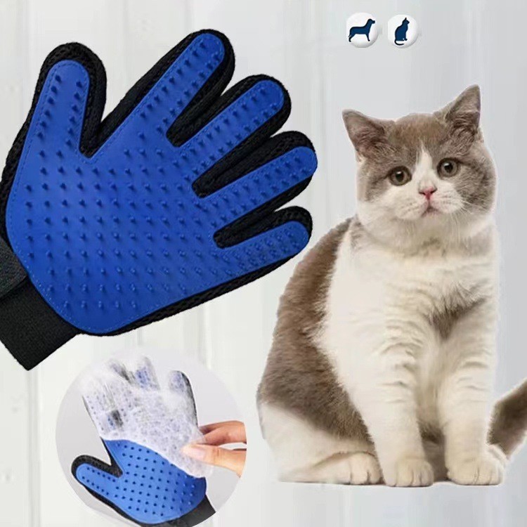 Gloves for cats and dogs Hair removal gloves for cats and dogs to remove floating hair bathing pets