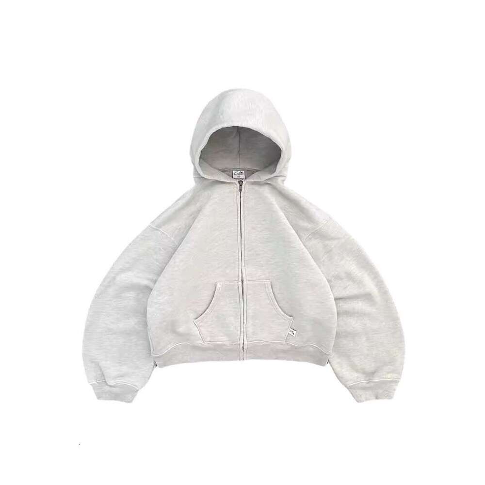 Autumn/Winter New Solid Color Trendy Brand for Women, American Style, Personalized Street Couple, Hoodie
