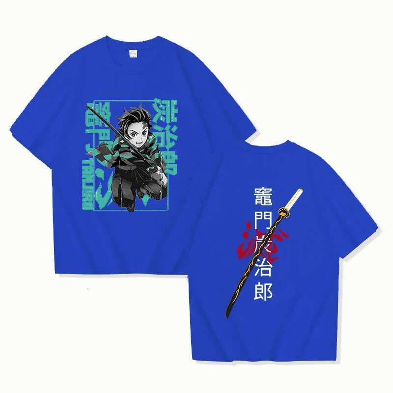 Hot Fashion Kamado Tanjirou Printed T-shirts Anime Graphic T-shirt Women Men Casual High Cool Summer Short Sleeves