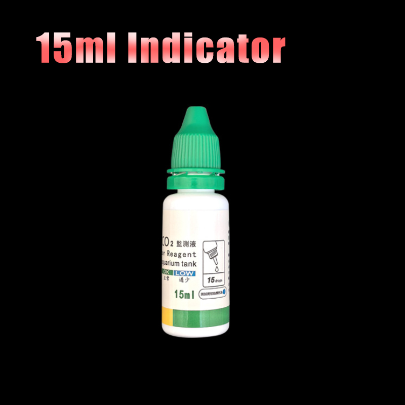 Diffuse Glass CO2 Drop Checker Aquarium Hang on CO2 Monitor Sensor Detector indicator For Fish Tank Aquatic Planted Tank Test PH