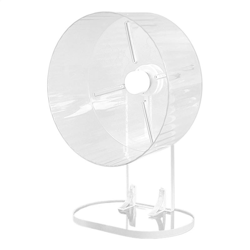 Small Hamster Wheel Animals Exercise Wheels Quiet Acrylic Small Animal Exercise Spinner Hamster Running Accessories Toys For