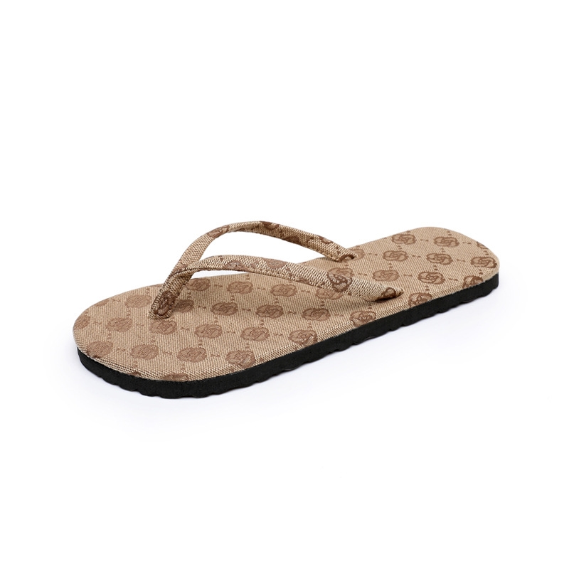Free shipping new designer slippers for womens fashion summer flat bottom casual trendy Flip Flops size eur 36-40 daily wear outdoor