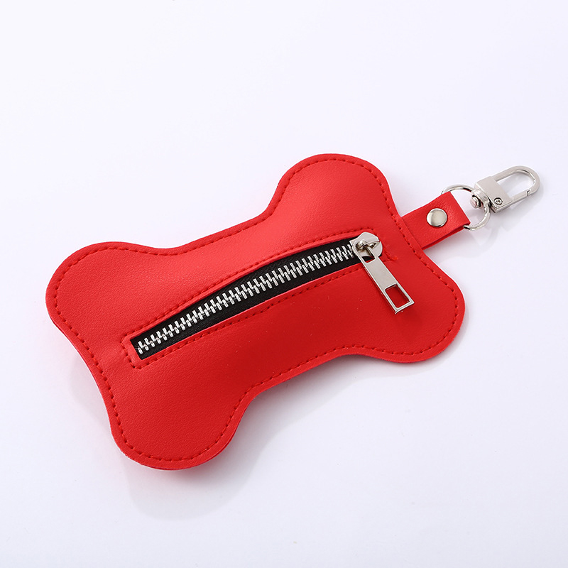 Bone Shaped Enlarged Storage Bag Dog Poop Pickup Bag Dispenser Waste Bag Carrier Dispenser Clean Pick Up Tools Pet Accessories