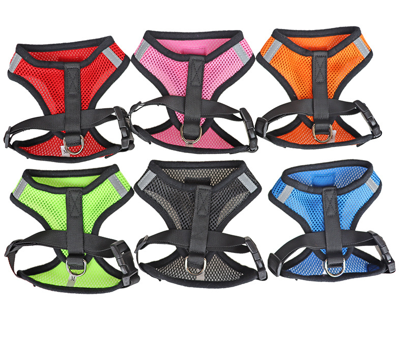Step in Dog Harness Reflective Soft Breathable Mesh Dog Harnesses for Small and Medium Dogs Eco-Friendly Comfort Secure Halter No Pull Adjustable Pet 