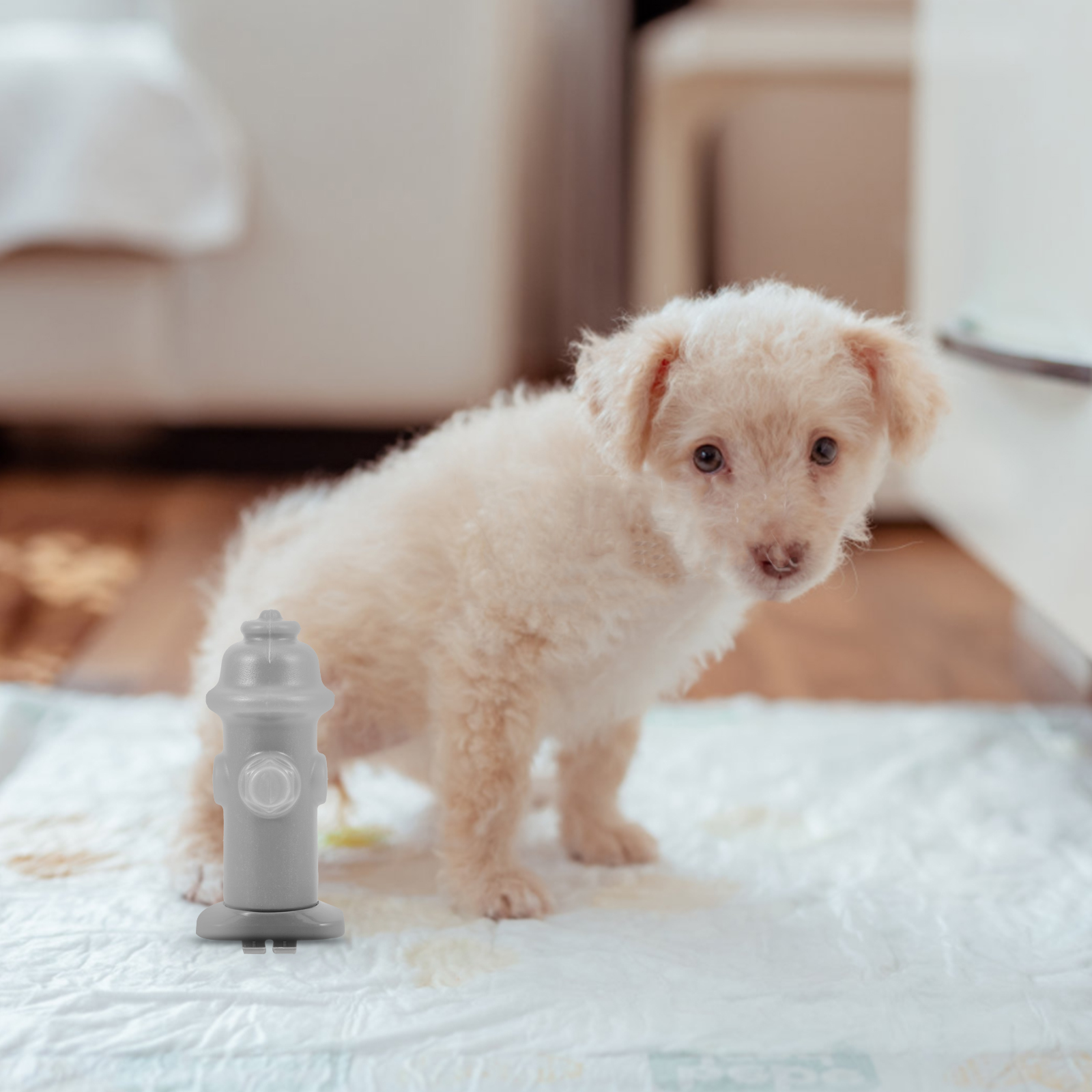 Anti-splash Dog Toilet Accessories Pet Supplies Pee Pad Holder Plastic Puppy Pads Train Catheterization Column