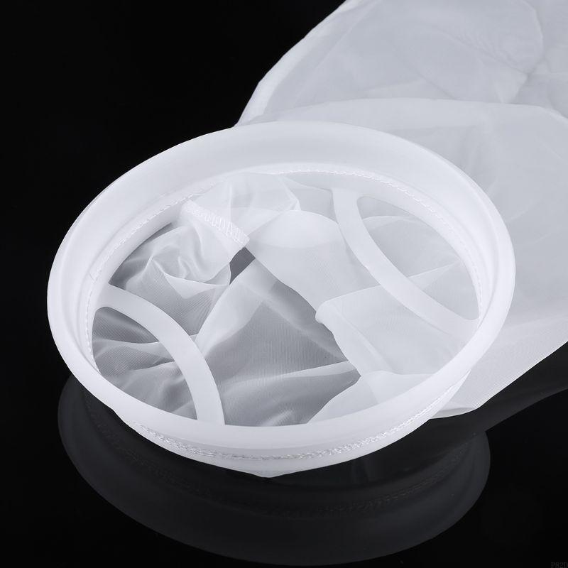 P82D 7 Inch Ring Filter Socks Fine Mesh Aquarium Nylon Filter Bags 7 In Ring By 17 In Long Fish for Tank Filter Accessories