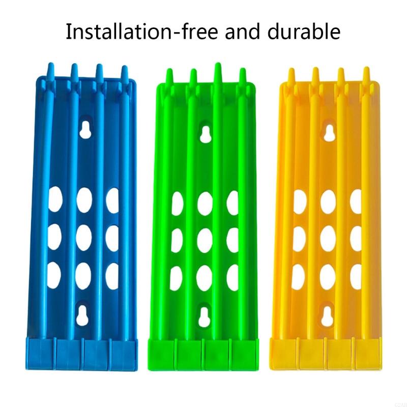 G2AB for Pigeon Leg Ring Stand Parrot Bird Training Articles Foot Ring Holder Bands Rack Durable Plastic Placing 60Pcs Ri