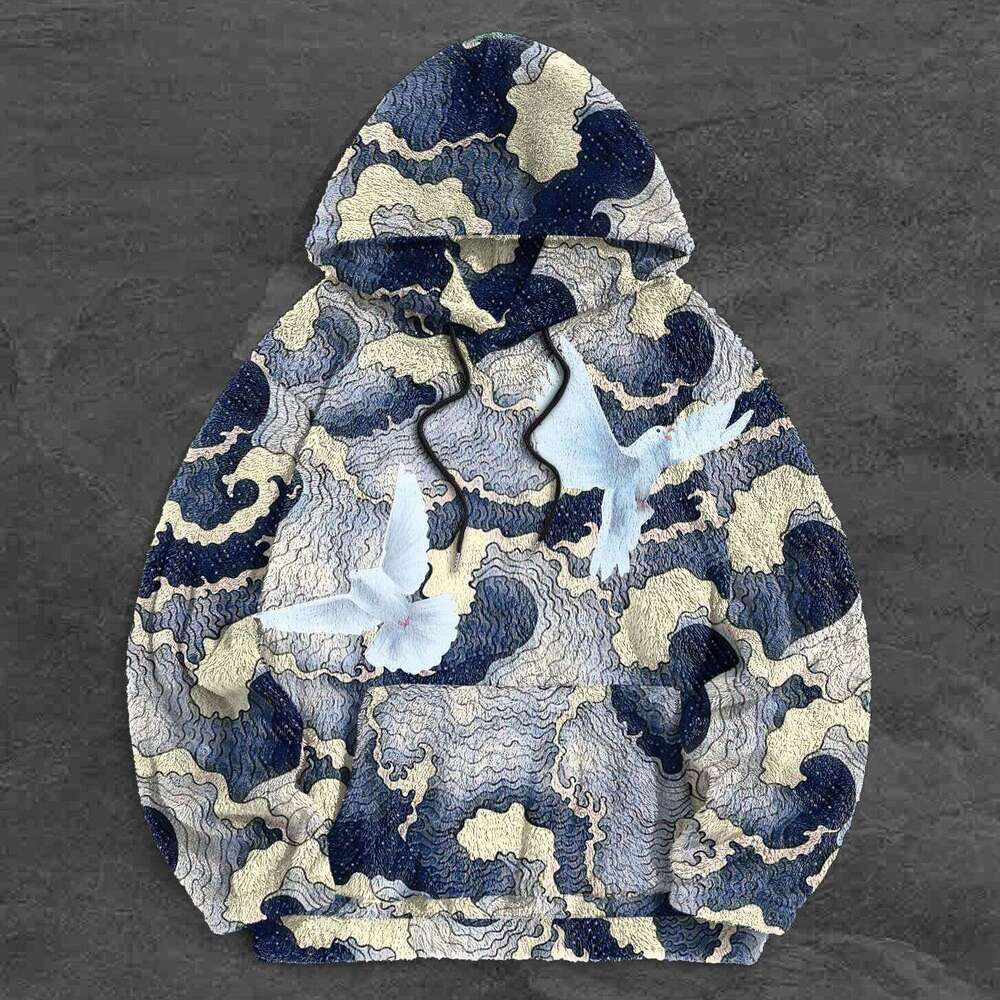 Autumn TEMU3D Digital Printed Men's Fashion Hoodie