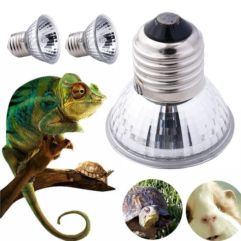 Heating And Insulation Lamp For Reptile Tortoise UVA+UVB 3.0 Heating Lamp Solar Light Bulbs Full Spectrum Sunlamps Basking H2B8