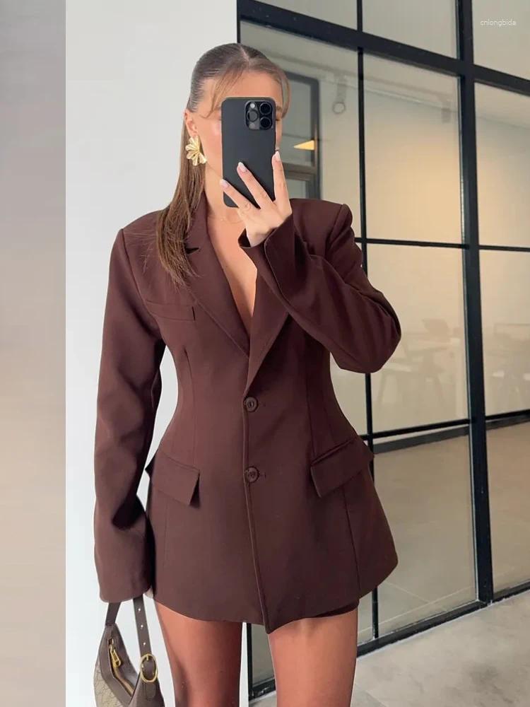 Work Dresses 2025 Blazer Mini Skirts Sets For Women Elegant Notched Single Breasted Suit Jacket Hip Package 2 Pieces OL Chic Outfits