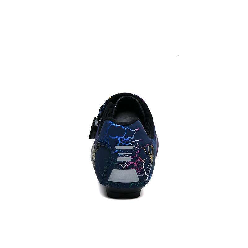 New Professional Men Locking Booster Breathable Double Knob Buckle Women SPD Hard-Soled Road Cycg Shoes