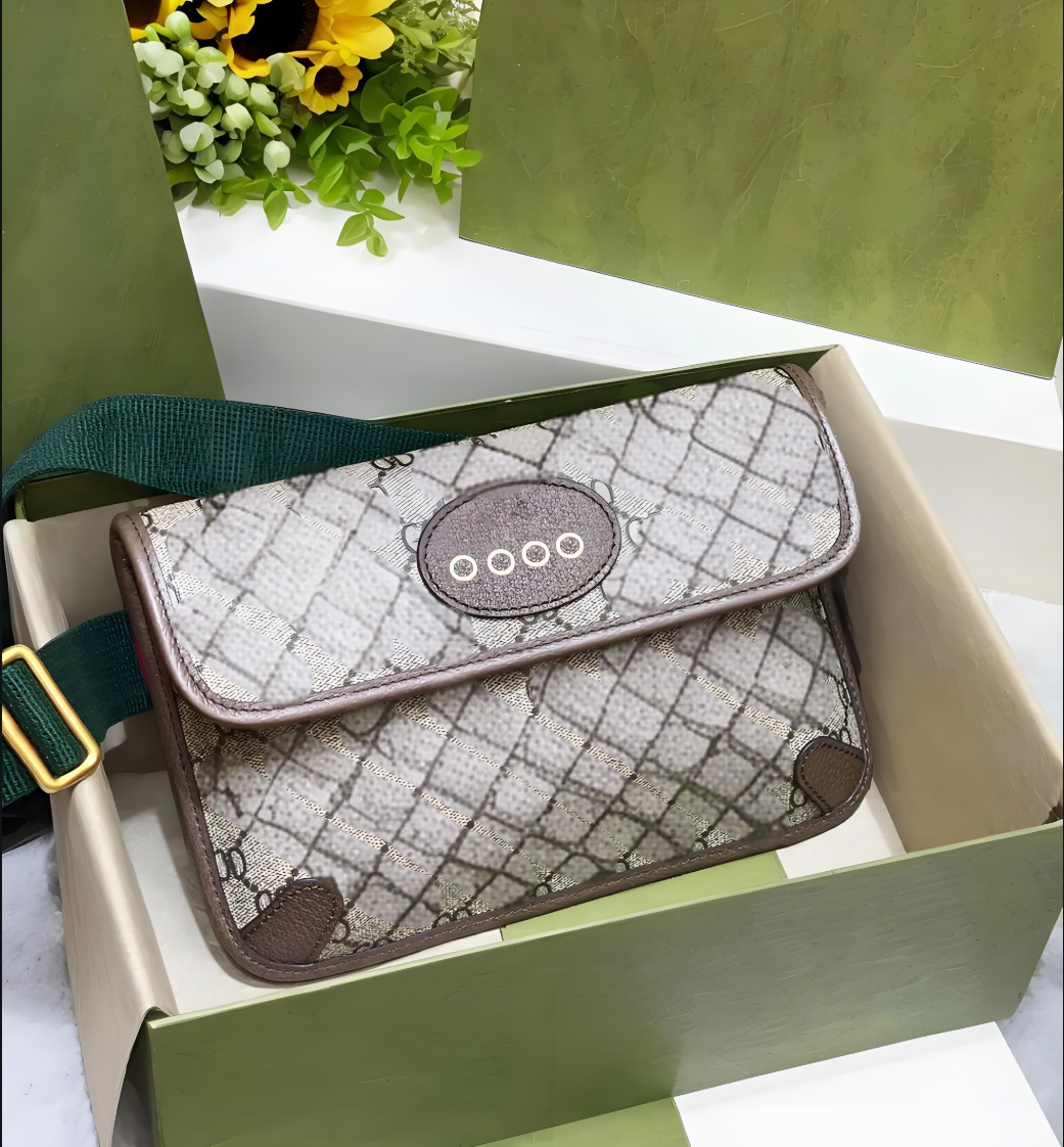 Bum bag belt bag fanny pack Designer Bag Shoulder Bag Stamping Old Flower Full Print Shoulder Canvas Patchwork Leather Crossbody Classic Colorway designer bum bag 01