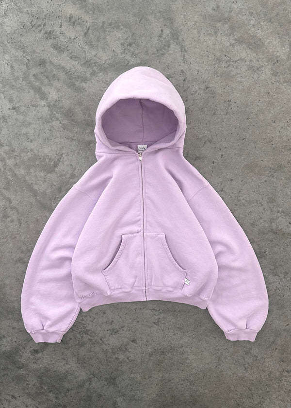 autumn and winter new cotton loose niche trendy brand high personalized street hooded zipper sweatshirt