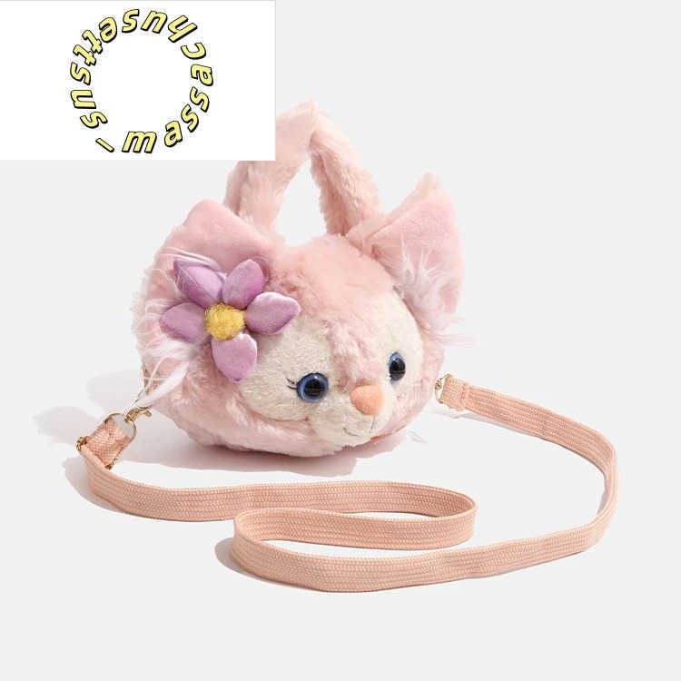 Backpacks Kawaii Peripherals Linabell Cartoon Girl Versatile Storage Bag Outing Crossbody Bag Shoulder Bag Give Gifts To Girlfriend Y250305YZ6Z