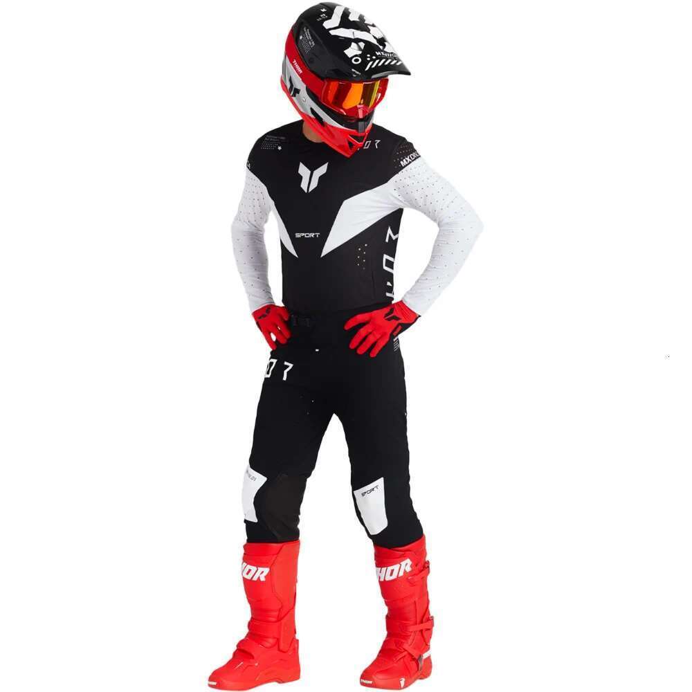 DEcornerEN 2025 TLD Racing Motocross Gear Set, D343 Bike MX Kit, Off Road Race Wear, Motorcycle Jersey Set, RL ChlorMoto seats