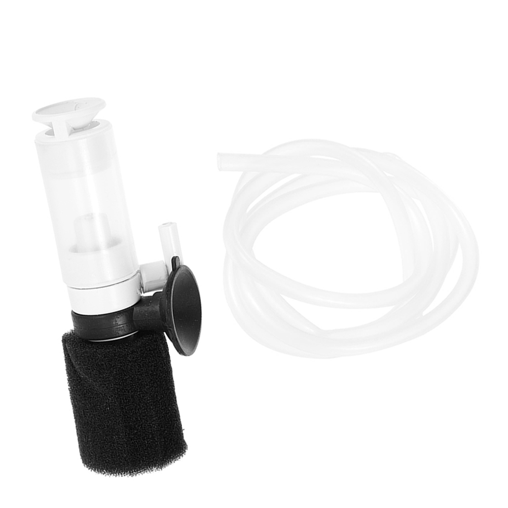 Aquarium Oxygen-increasing Head Pet Goldfish Filter Tank Filters for Aquariums Stainless Steel Betta Sponge Small