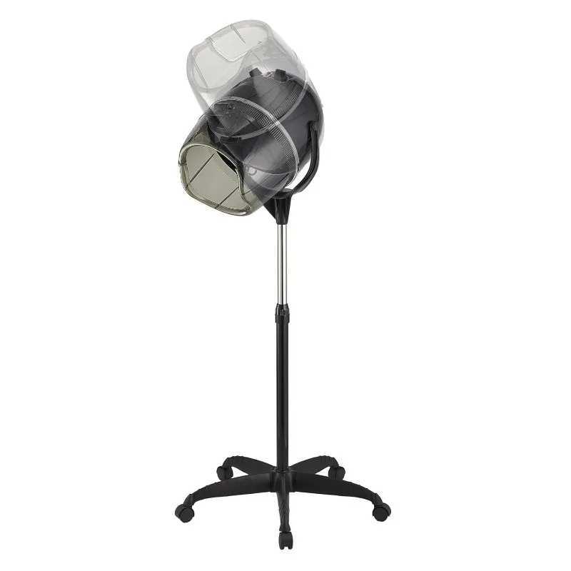 Hair Dryers Ionic hooded hair dryer 1300 watt adjustable hooded upright hair dryer used for beauty salon equipment home hydrotherapy z250305