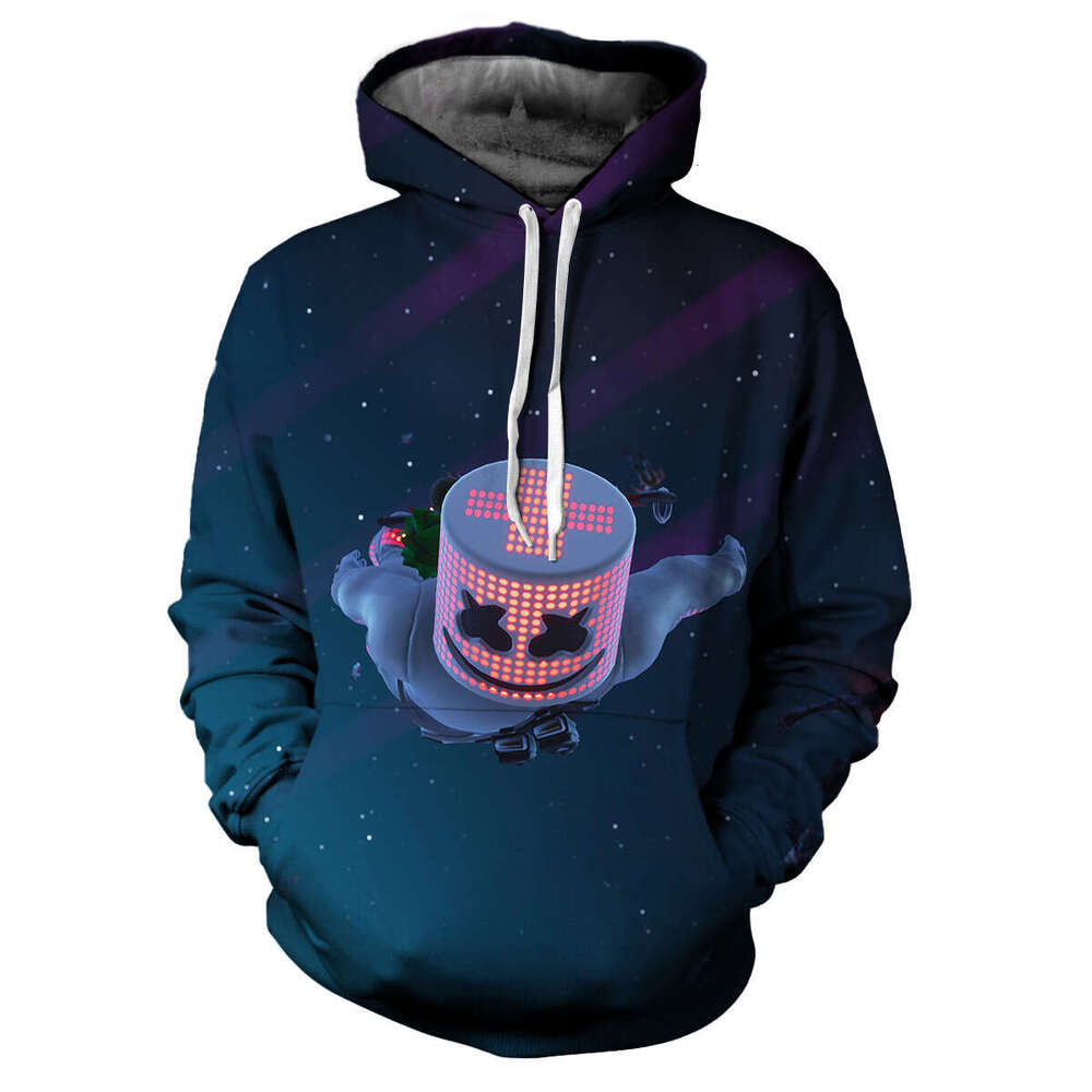 Autumn TEMU3D Digital Printed Men's Fashion Hoodie