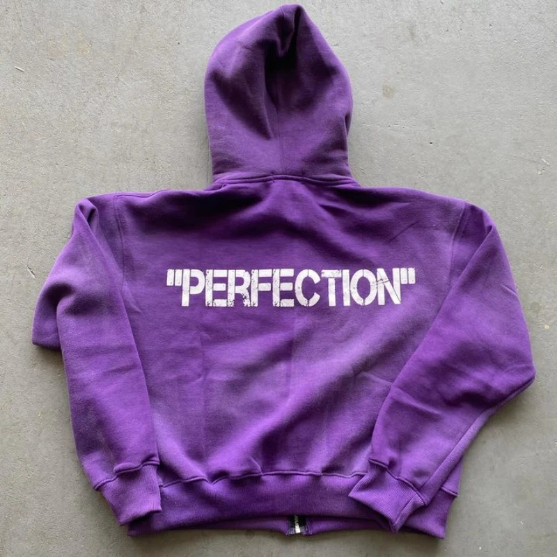 Y2k pattern printed women zipper cardigan hoodie Harajuku drawstring casual men and women sports pants suit clothes 250304