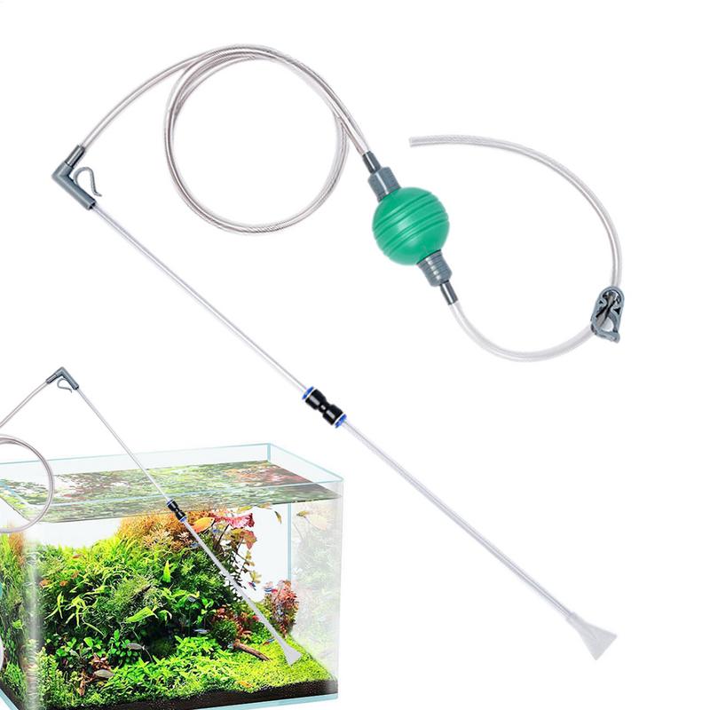 Fish Tank Gravel Vacuum Cleaner Fish Tank Gravel Removal Glass Cleaner Shopping Center Home Siphon Equipment To Maintain Clear