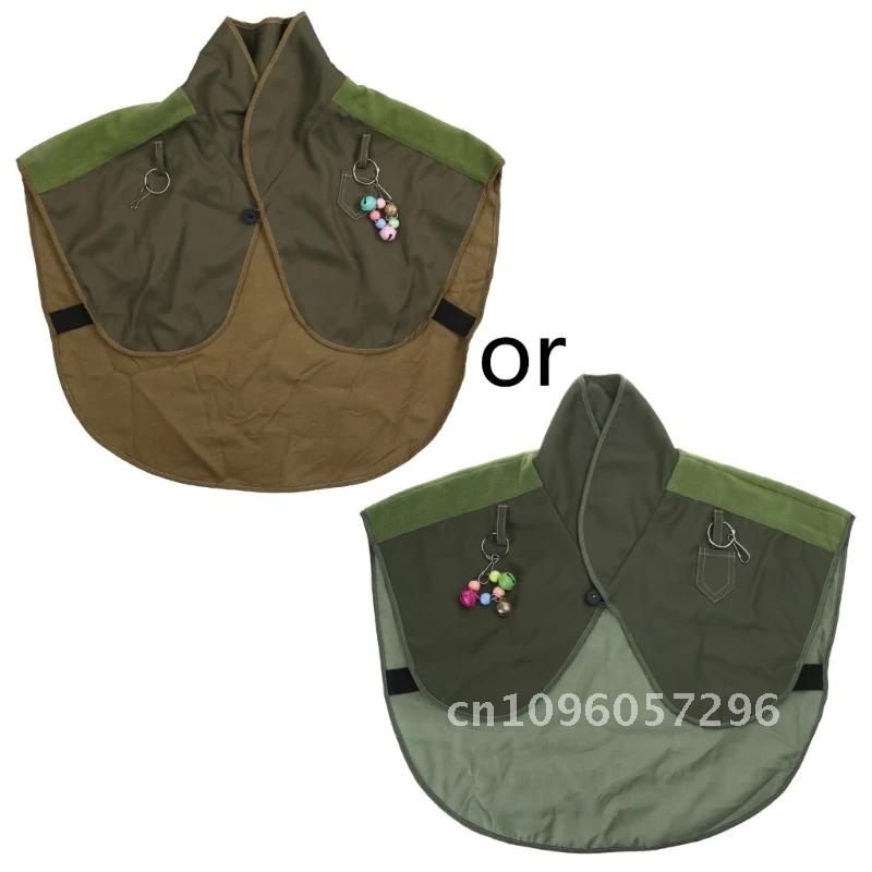 Bird Parrot Shoulder Cape Anti-Scratch for Budgies Shawl Protector Lovebirds