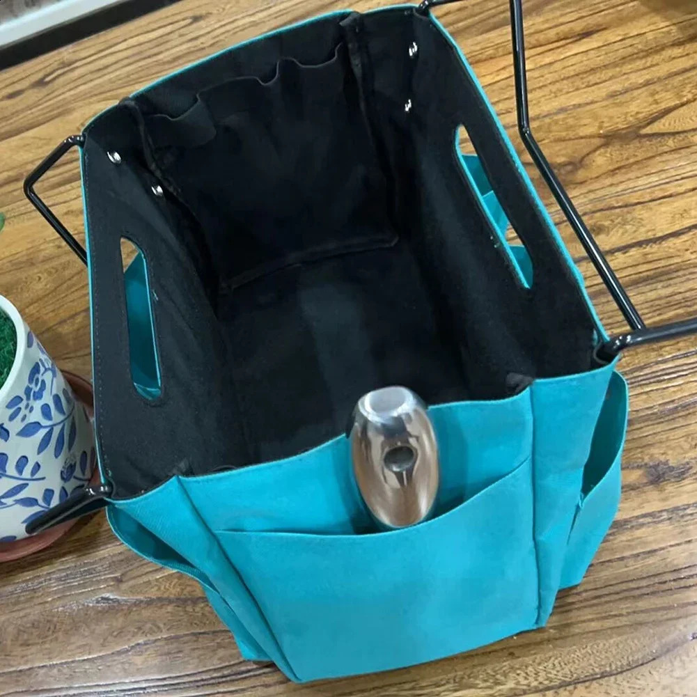 Ship from US Telescoping Ladder Tool Bag Hanging Organizer Waterproof Oxford Cloth Folding Herringbone Storage 250305FBB