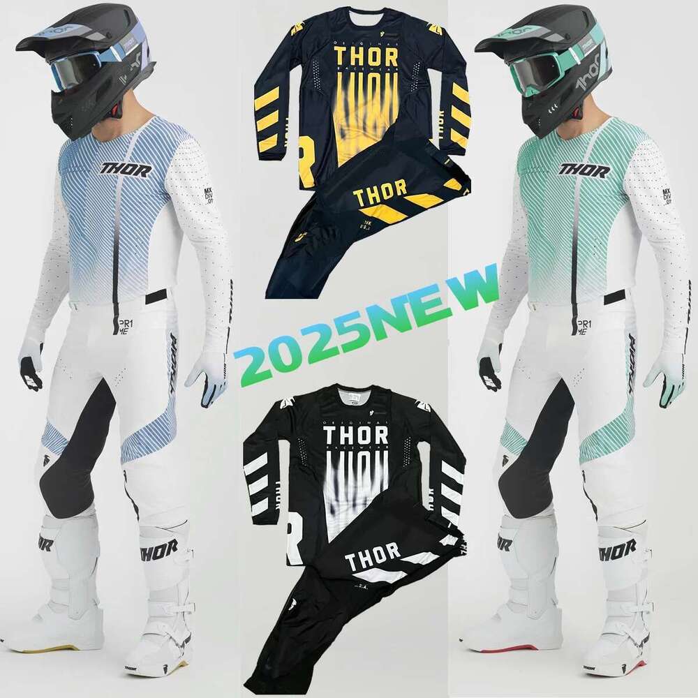 2025 TLD Racing MX Combos Motocross Equipment Set All-terrain Moto Shirt Set Dirt Bike Kit Moto Combination