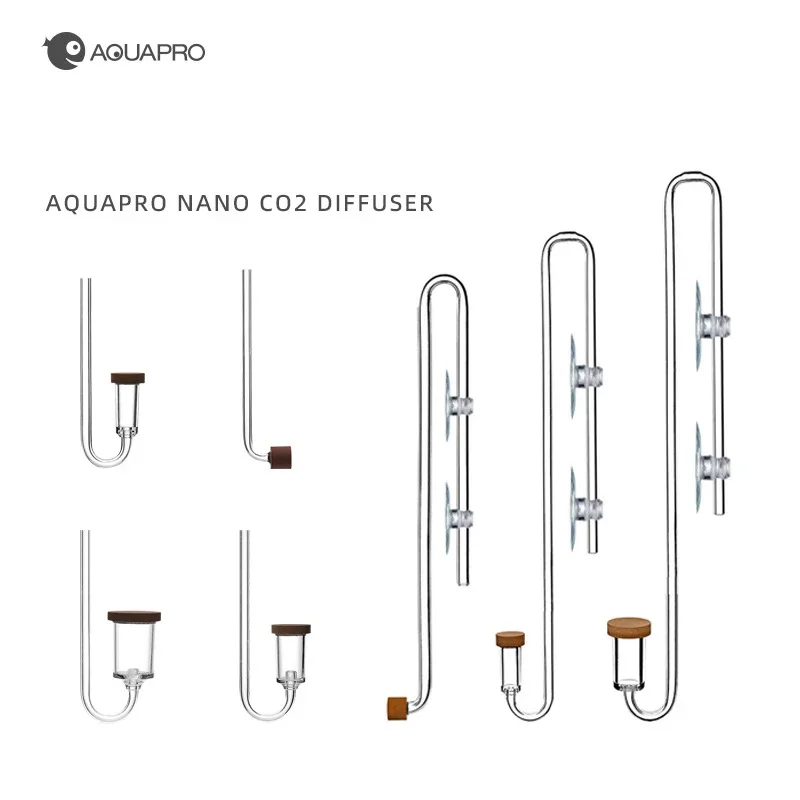 Aquarium CO2 Diffuser Bubble Counter Mini Fish Tank Sprayer Cans Carbon Dioxide Accessories Fishbowl Supplies Akvarium Filter