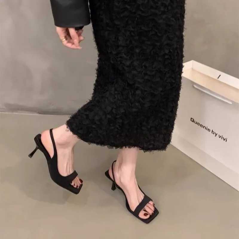 Designer Summer High Heel Women Sandals Fi Shallow Open Toe Shoes Ladies Outdoor Dress Gladiator SandalsXJ2500305
