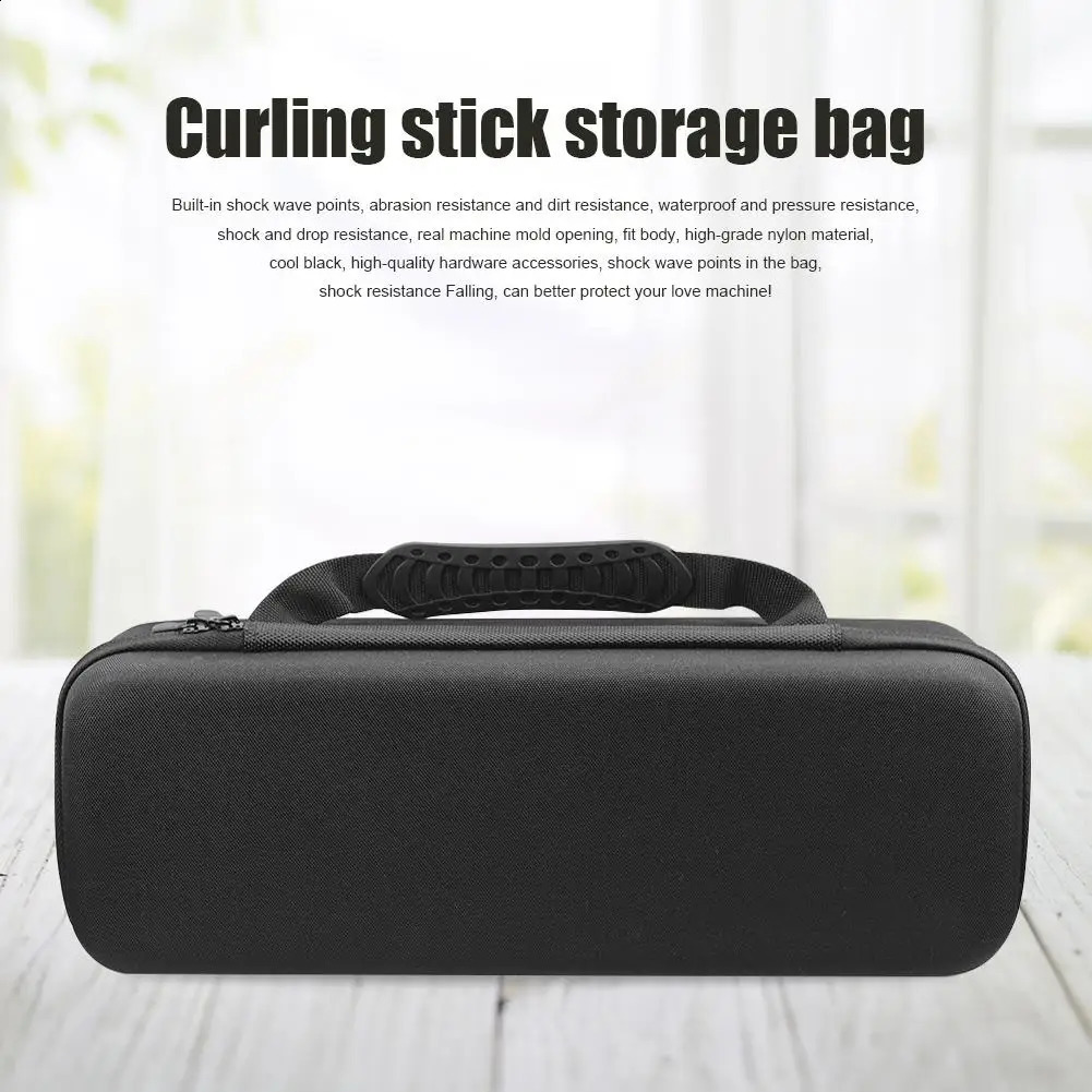 Ship from US Portable Curling Hair Iron Storage Bag Dustproof Shockproof Tools Pouch Organizer for Dyson Airwrap 250305FBB
