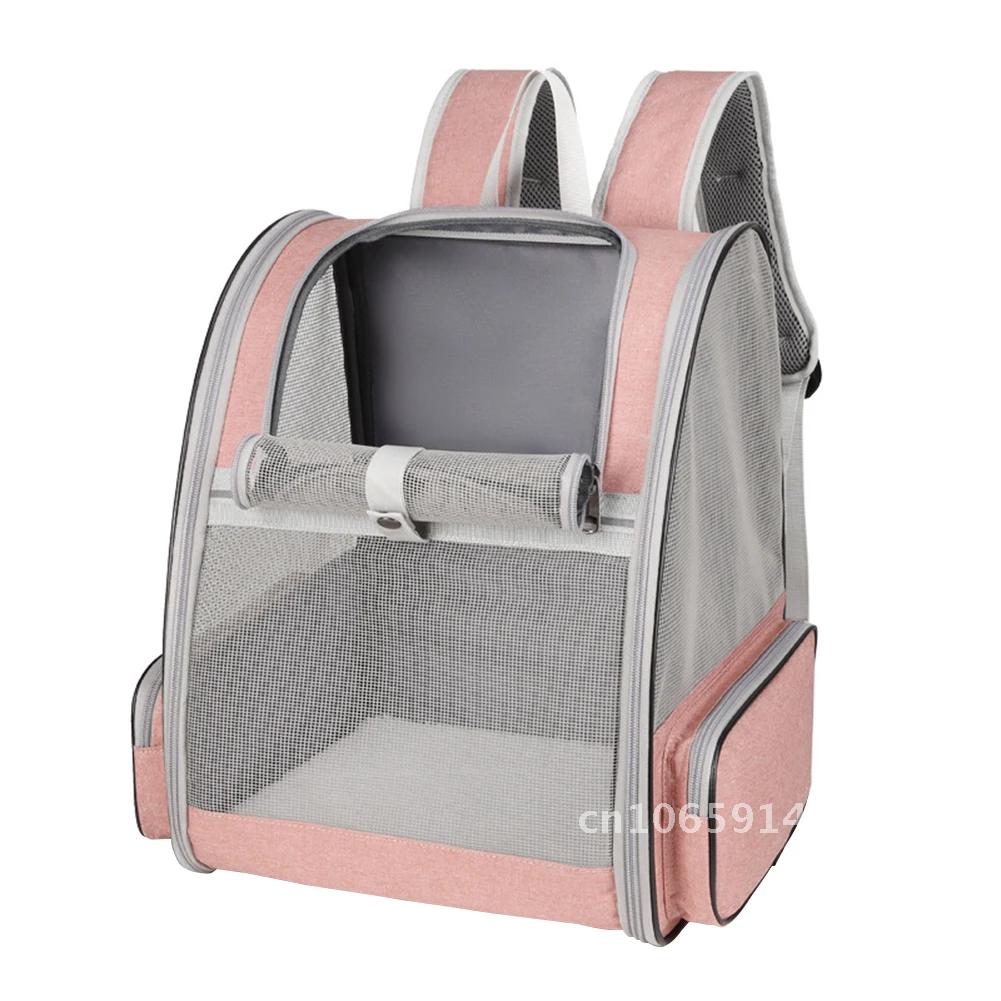 Pet Cat Bag Breathable Canvas Portable Cat Backpack Outdoor Carrying Cats Puppy Bag Pet For And Transport Supplies Travel