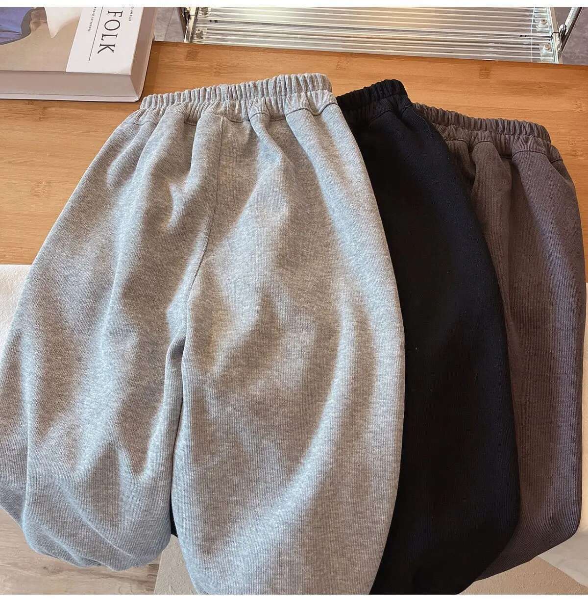 Ddmyshoesvip New Spring And Autumn Sweatpants For Boys Casual Boy Student Loose Sports Pants Baby Pockets Kids Trousers