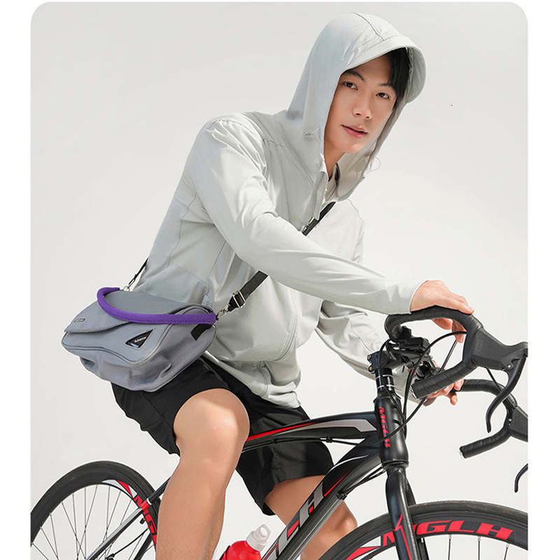 tracksuit New hooded men, with original gauze and ice sensation. Small brim sun protection women, outdoor breathable skin clothing for men
